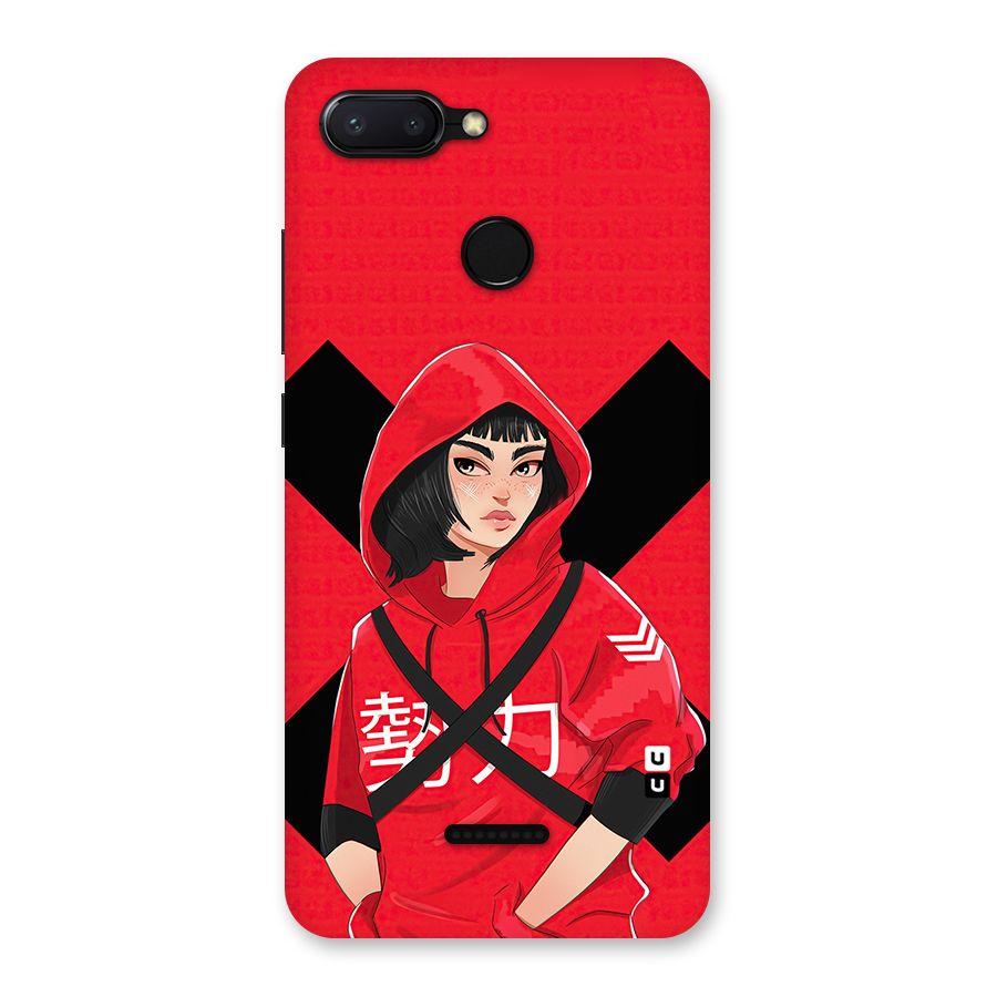 Money Heist Tokyo Digital Art Back Case for Redmi 6