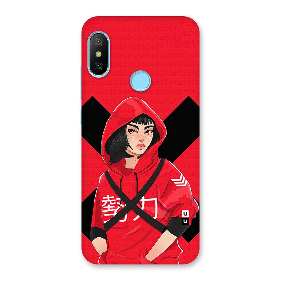 Money Heist Tokyo Digital Art Back Case for Redmi 6 Pro