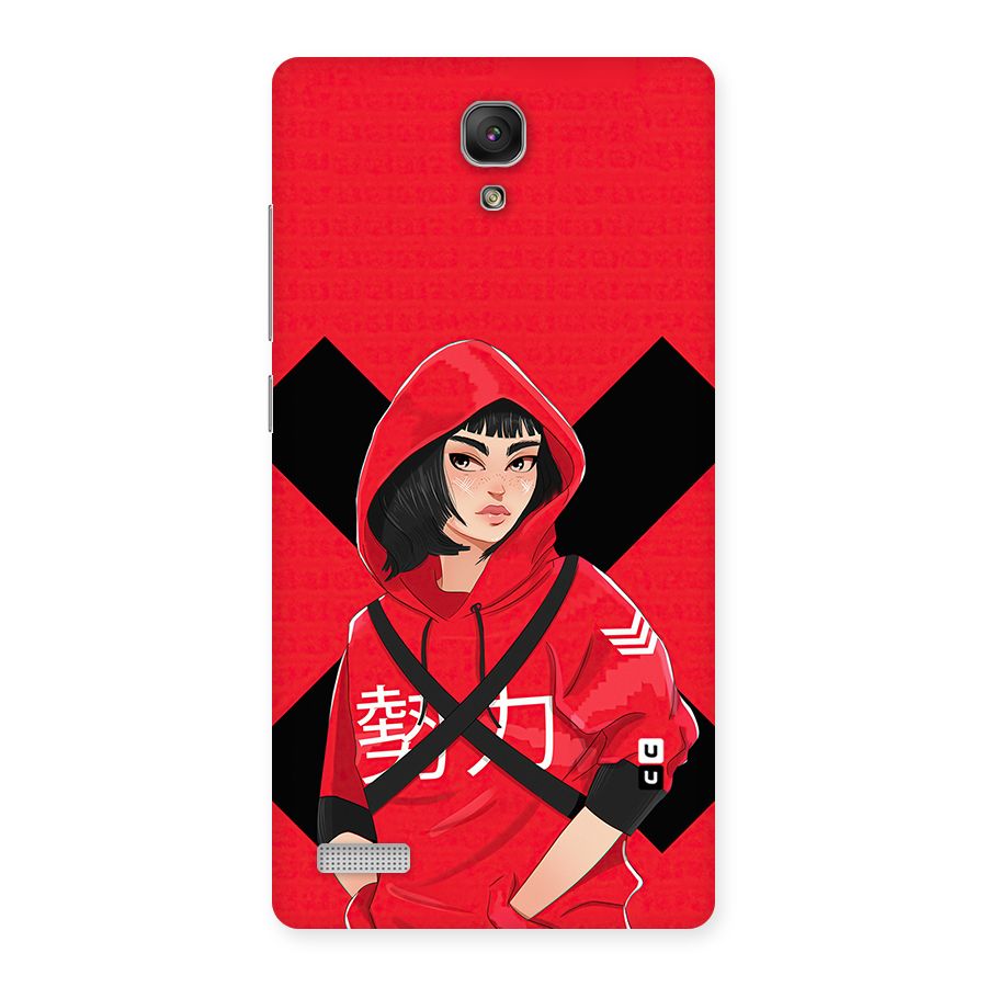 Money Heist Tokyo Digital Art Back Case for Redmi Note