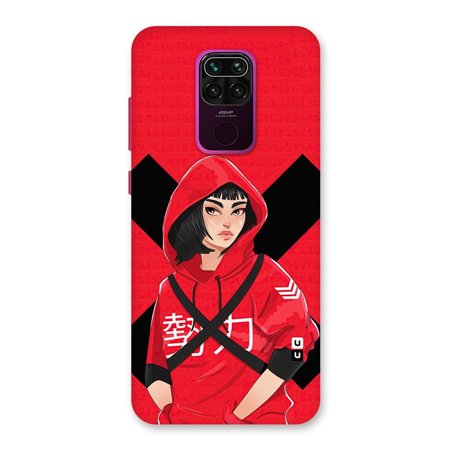 Money Heist Tokyo Digital Art Back Case for Redmi Note 9
