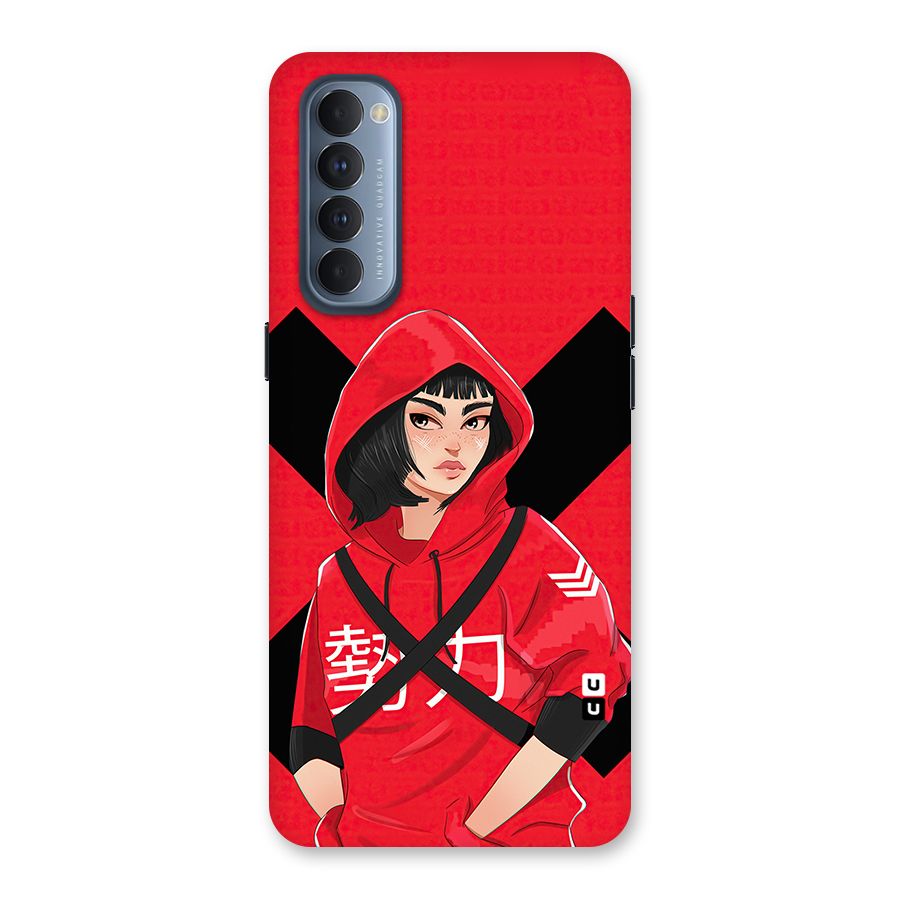 Money Heist Tokyo Digital Art Back Case for Reno4 Pro