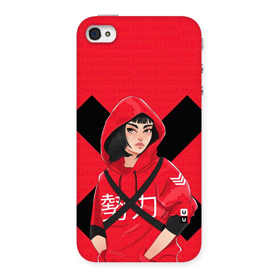 Money Heist Tokyo Digital Art Back Case for iPhone 4 4s