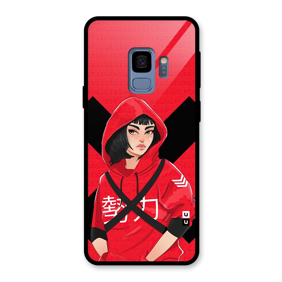 Money Heist Tokyo Digital Art Glass Back Case for Galaxy S9
