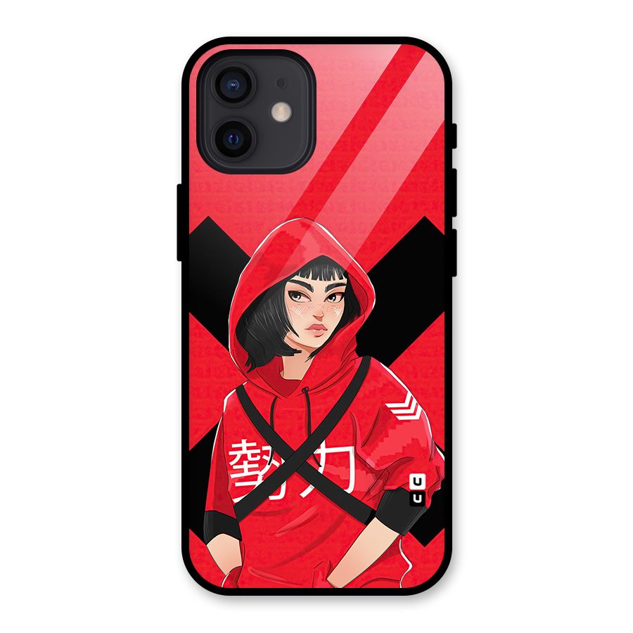 Money Heist Tokyo Digital Art Glass Back Case for iPhone 12