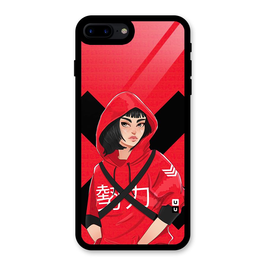 Money Heist Tokyo Digital Art Glass Back Case for iPhone 7 Plus