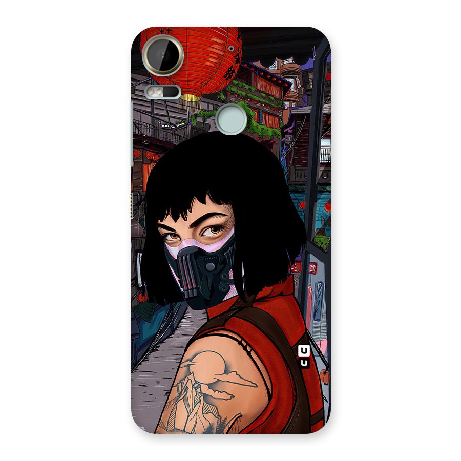 Money Heist Tokyo Mask Back Case for Desire 10 Pro
