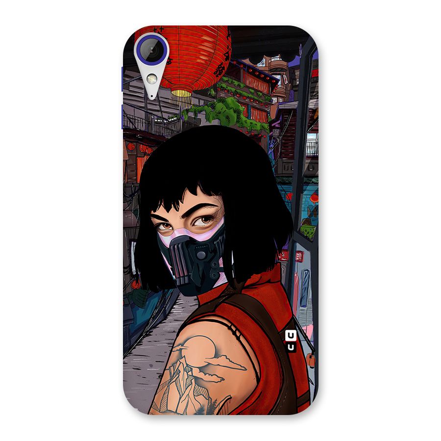 Money Heist Tokyo Mask Back Case for Desire 830