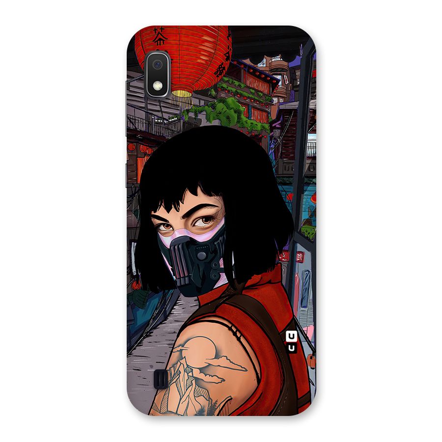 Money Heist Tokyo Mask Back Case for Galaxy A10