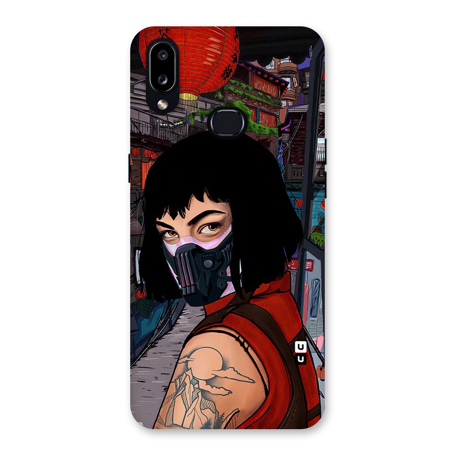 Money Heist Tokyo Mask Back Case for Galaxy A10s