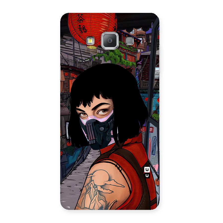 Money Heist Tokyo Mask Back Case for Galaxy A7