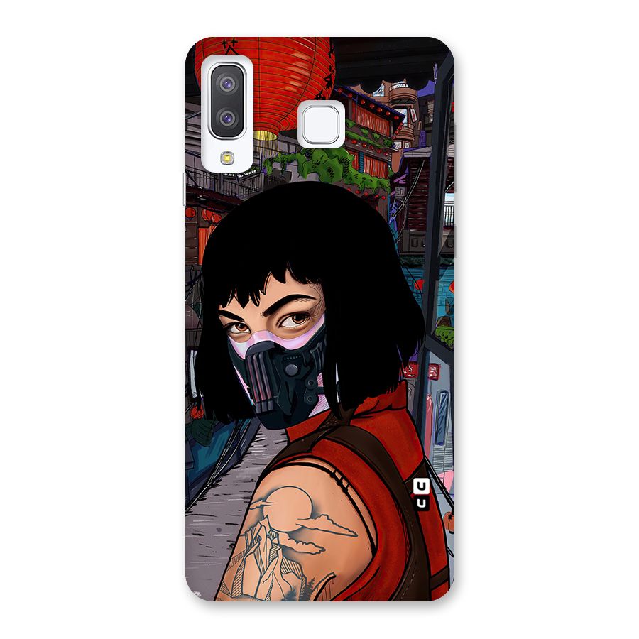 Money Heist Tokyo Mask Back Case for Galaxy A8 Star