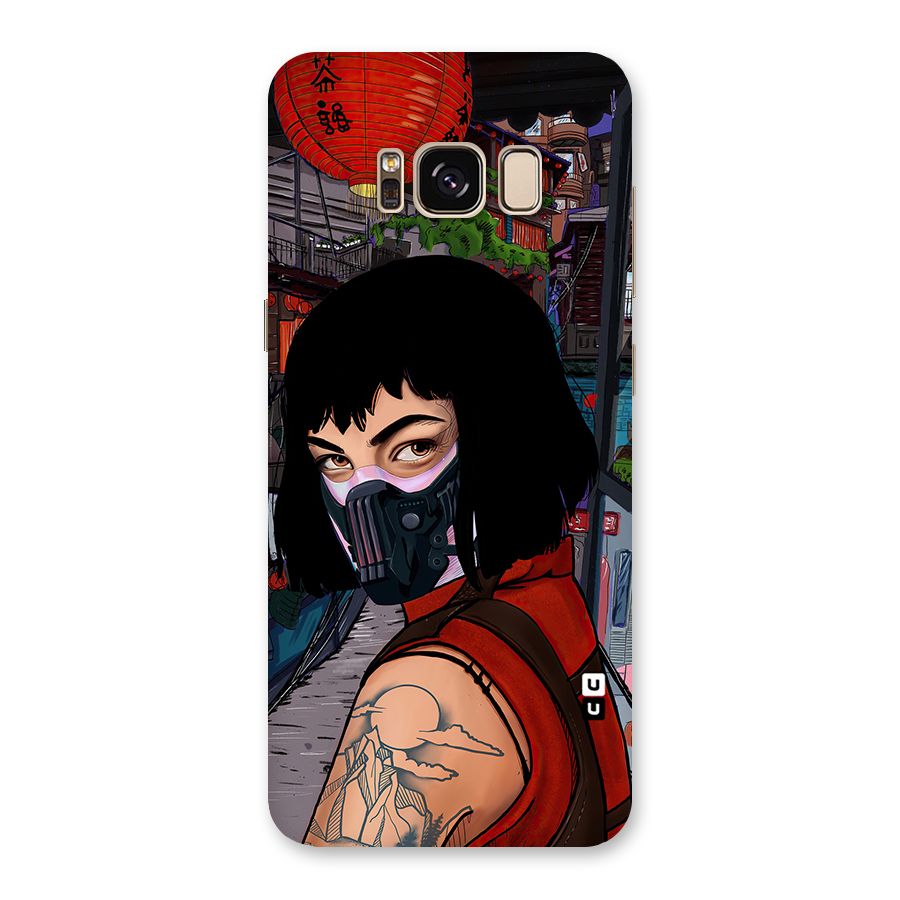 Money Heist Tokyo Mask Back Case for Galaxy S8