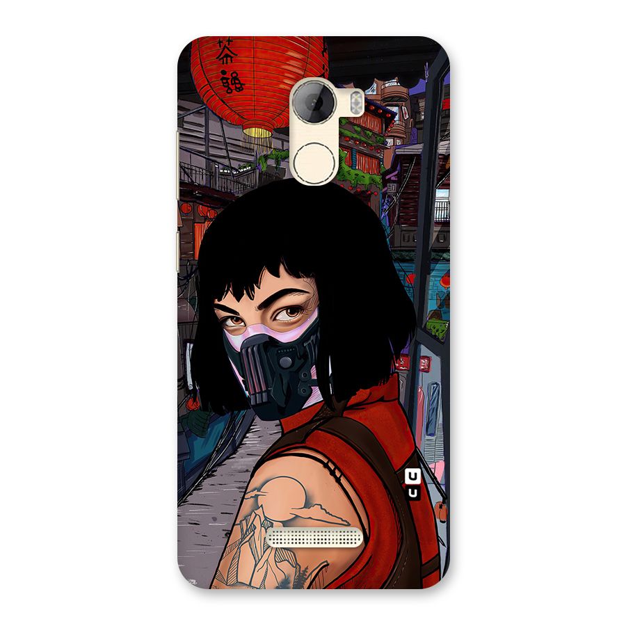 Money Heist Tokyo Mask Back Case for Gionee A1 LIte