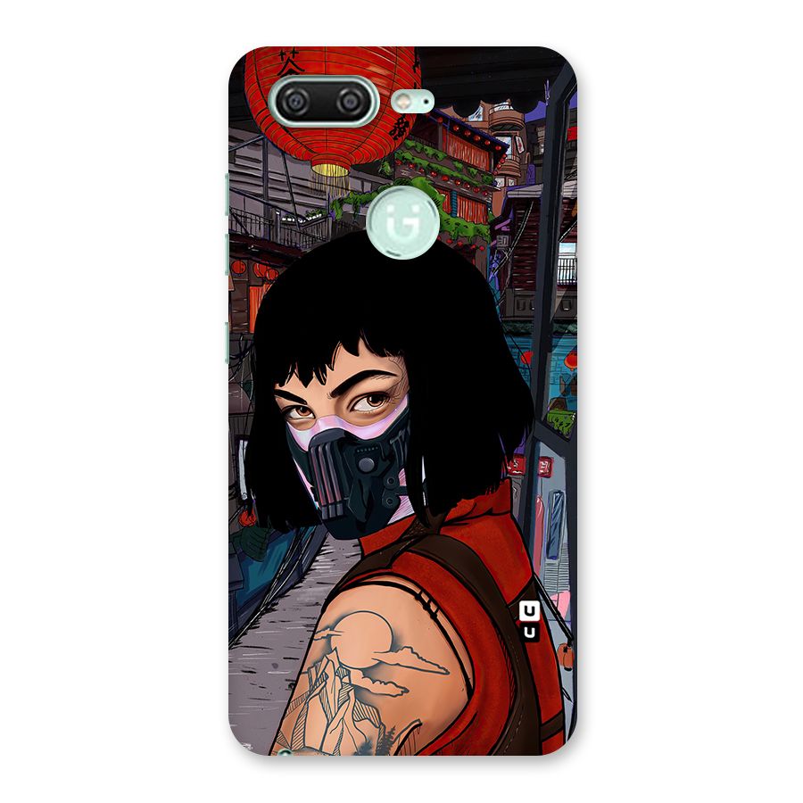 Money Heist Tokyo Mask Back Case for Gionee S10
