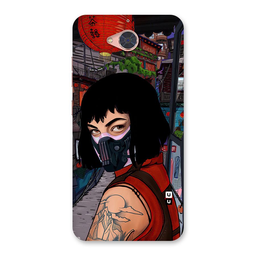 Money Heist Tokyo Mask Back Case for Gionee S6 Pro