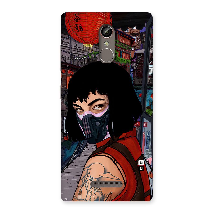 Money Heist Tokyo Mask Back Case for Gionee S6s