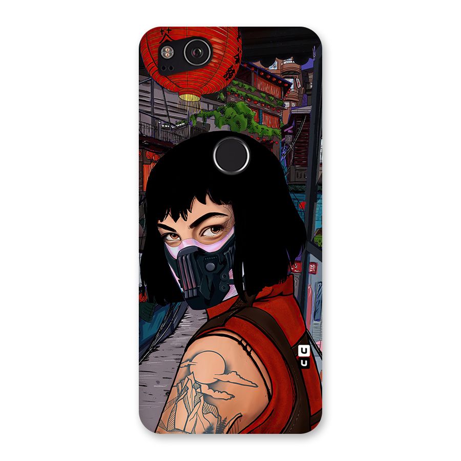 Money Heist Tokyo Mask Back Case for Google Pixel 2