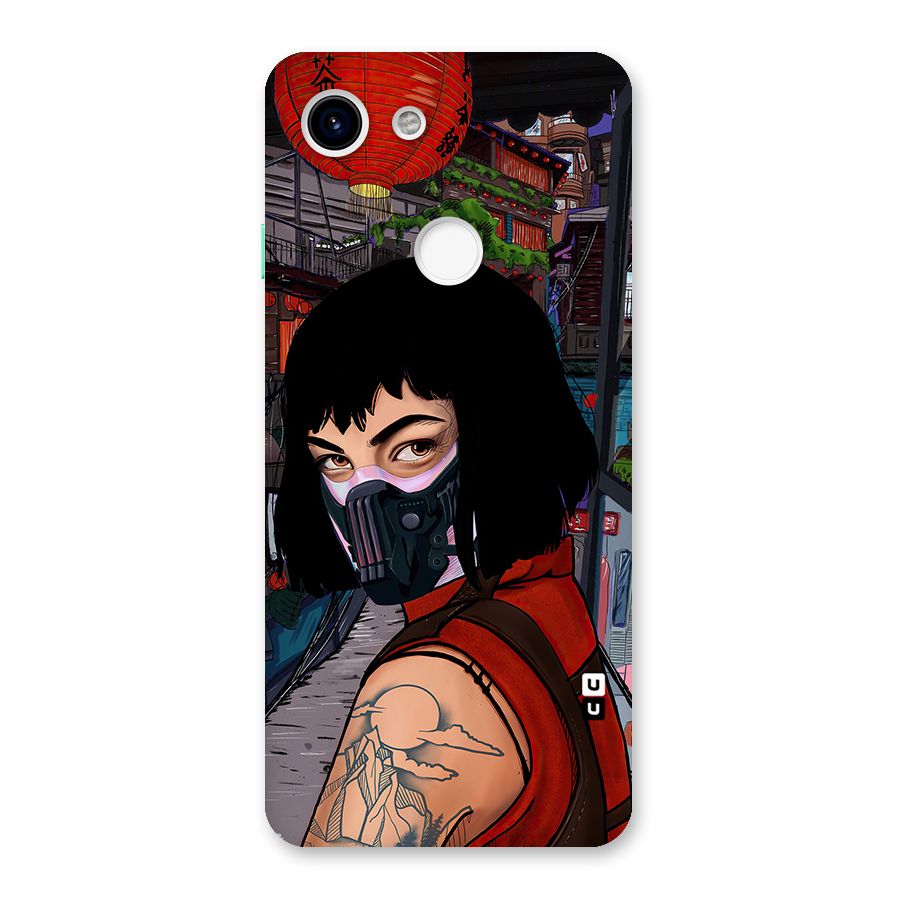 Money Heist Tokyo Mask Back Case for Google Pixel 3