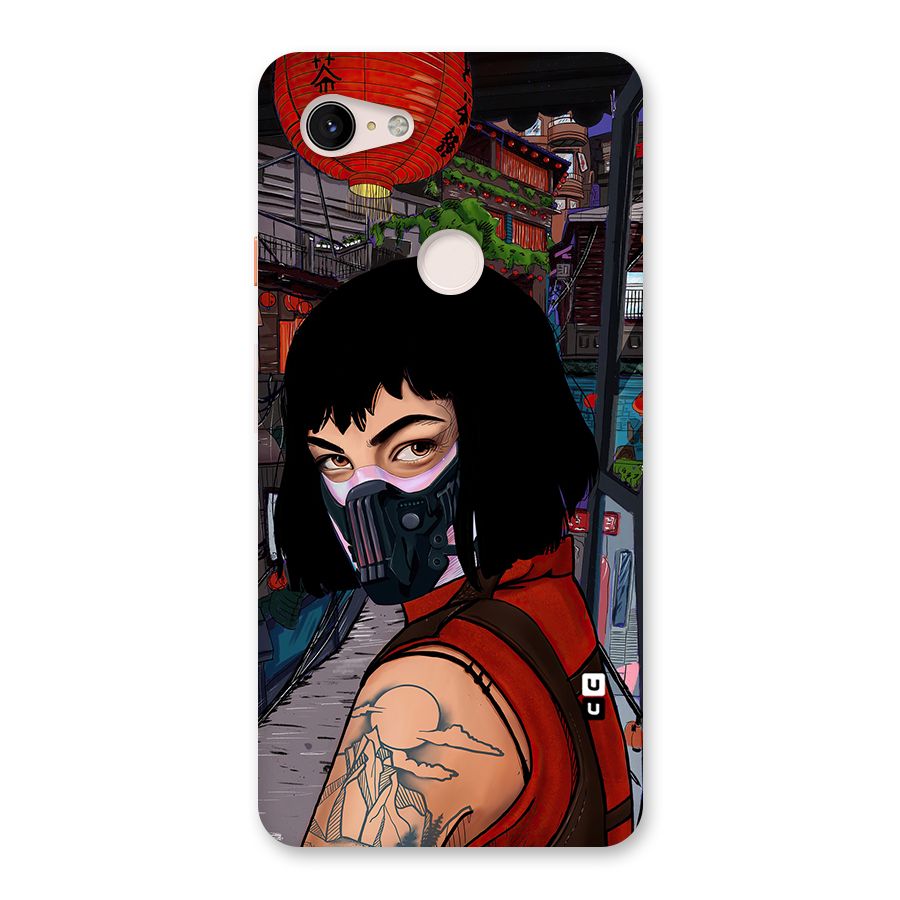 Money Heist Tokyo Mask Back Case for Google Pixel 3 XL