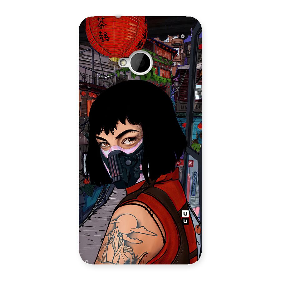 Money Heist Tokyo Mask Back Case for HTC One M7