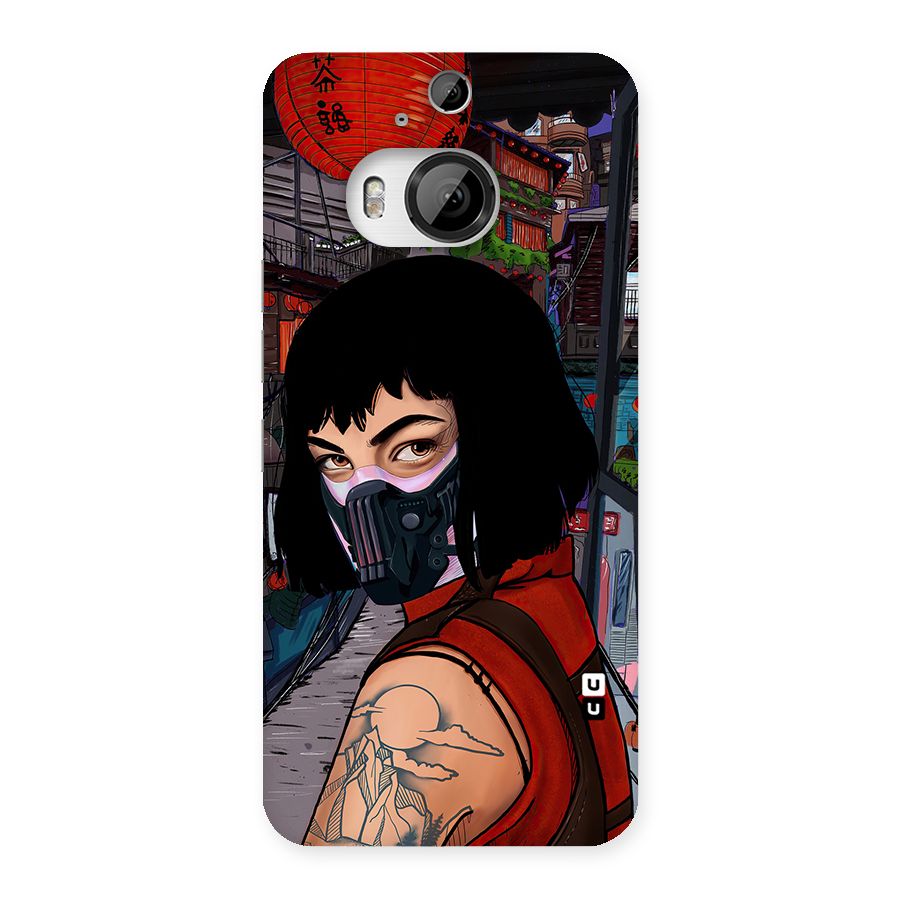 Money Heist Tokyo Mask Back Case for HTC One M9 Plus