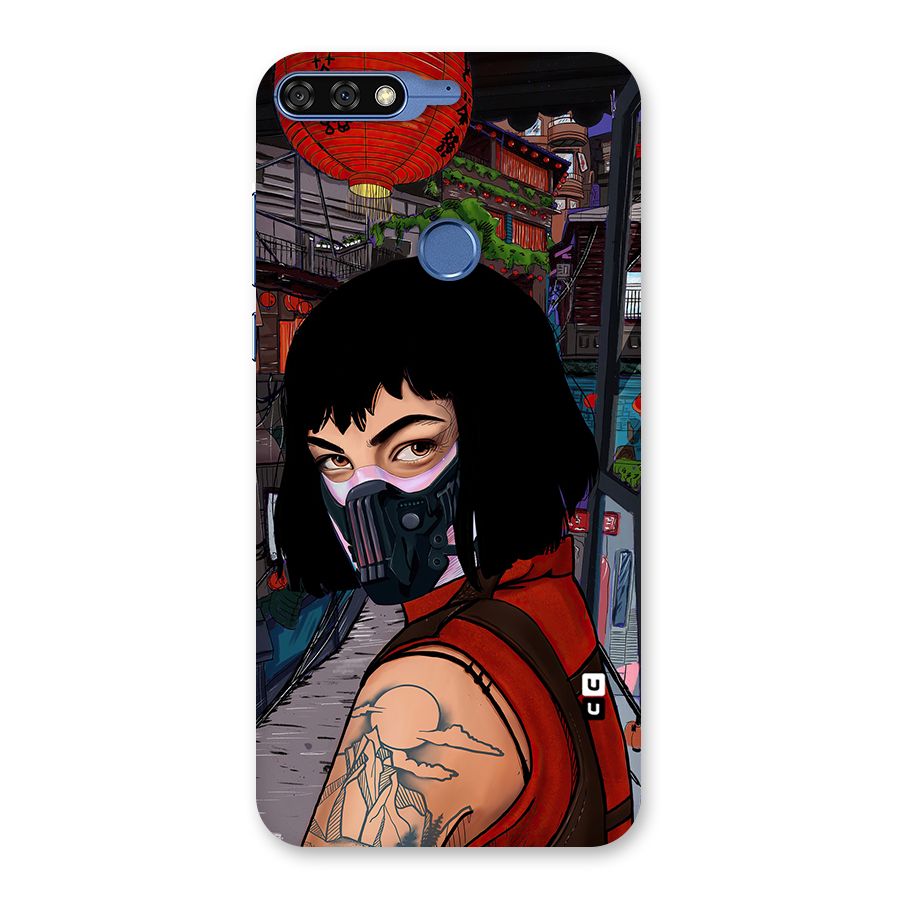 Money Heist Tokyo Mask Back Case for Honor 7C