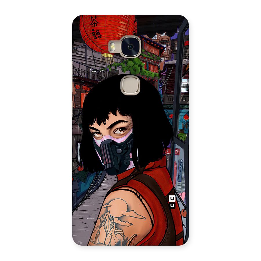 Money Heist Tokyo Mask Back Case for Huawei Honor 5X
