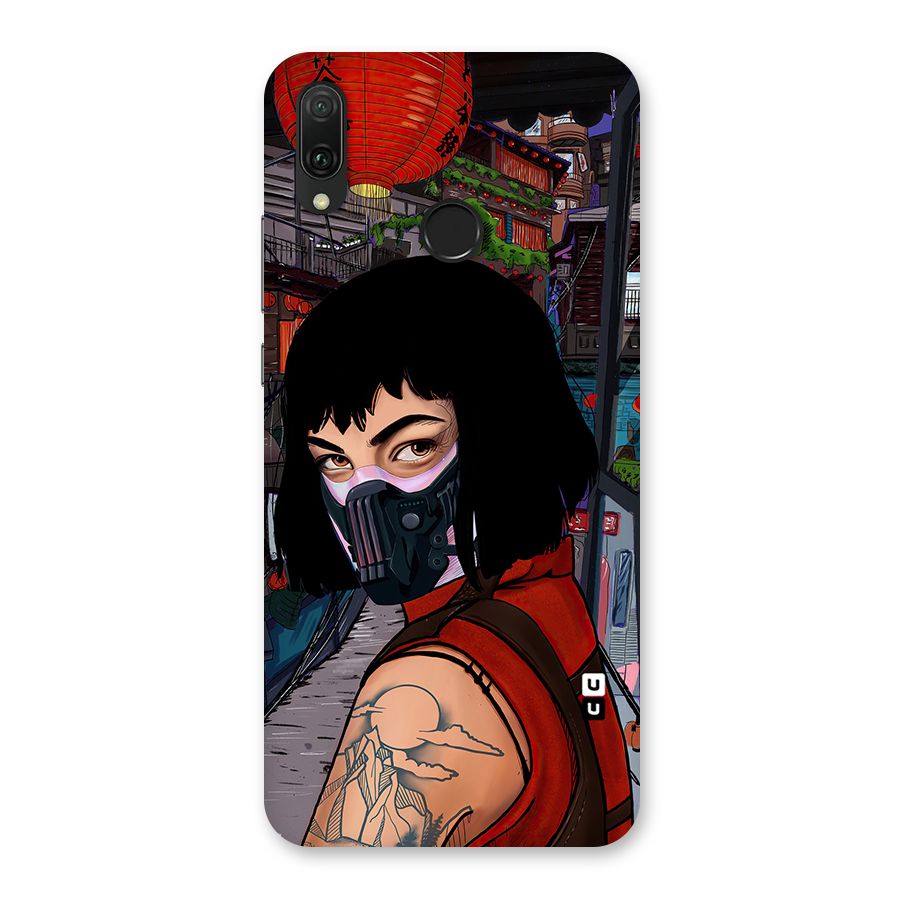 Money Heist Tokyo Mask Back Case for Huawei Y9 (2019)