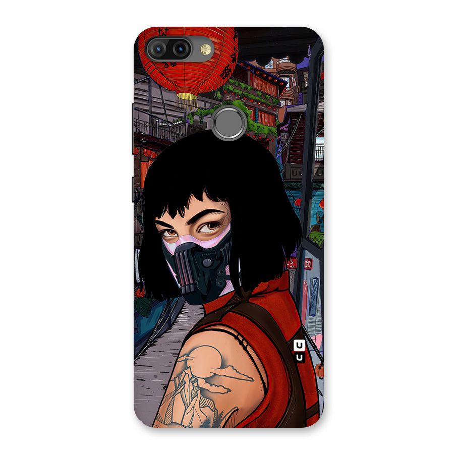 Money Heist Tokyo Mask Back Case for Infinix Hot 6 Pro