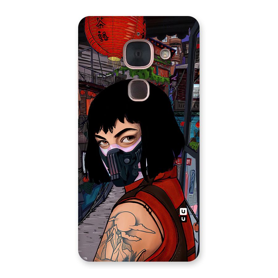 Money Heist Tokyo Mask Back Case for Le Max 2