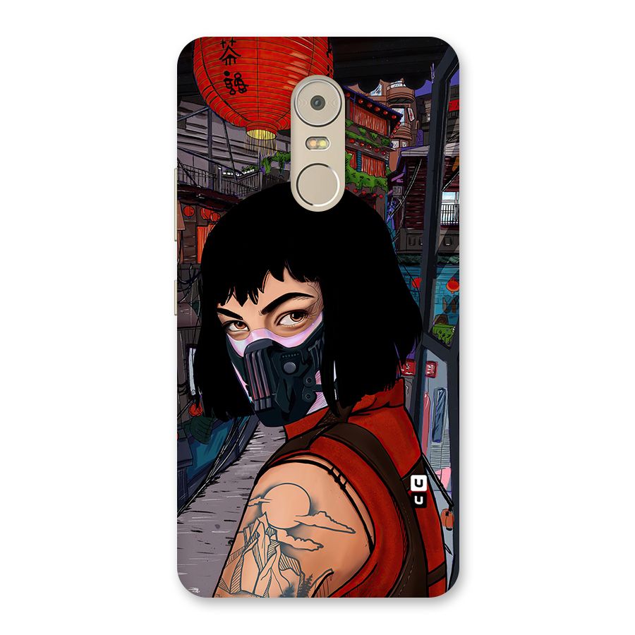 Money Heist Tokyo Mask Back Case for Lenovo K6 Note