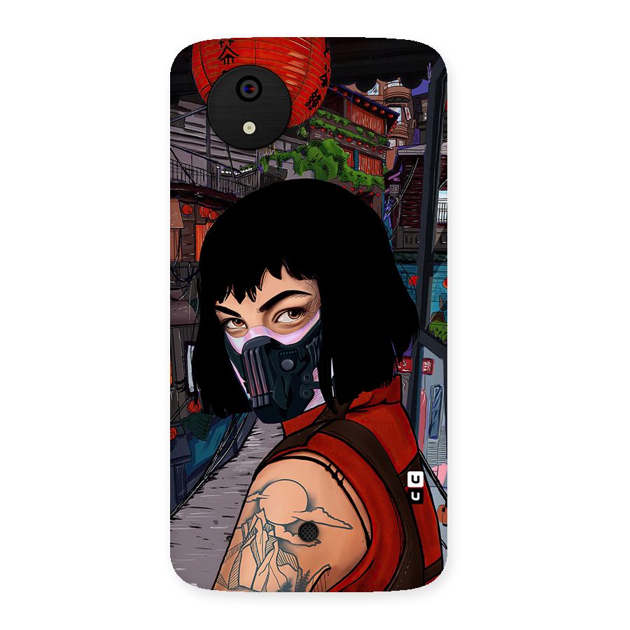 Money Heist Tokyo Mask Back Case for Micromax Canvas A1