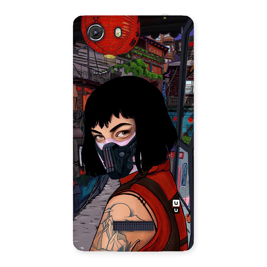 Money Heist Tokyo Mask Back Case for Micromax Unite 3