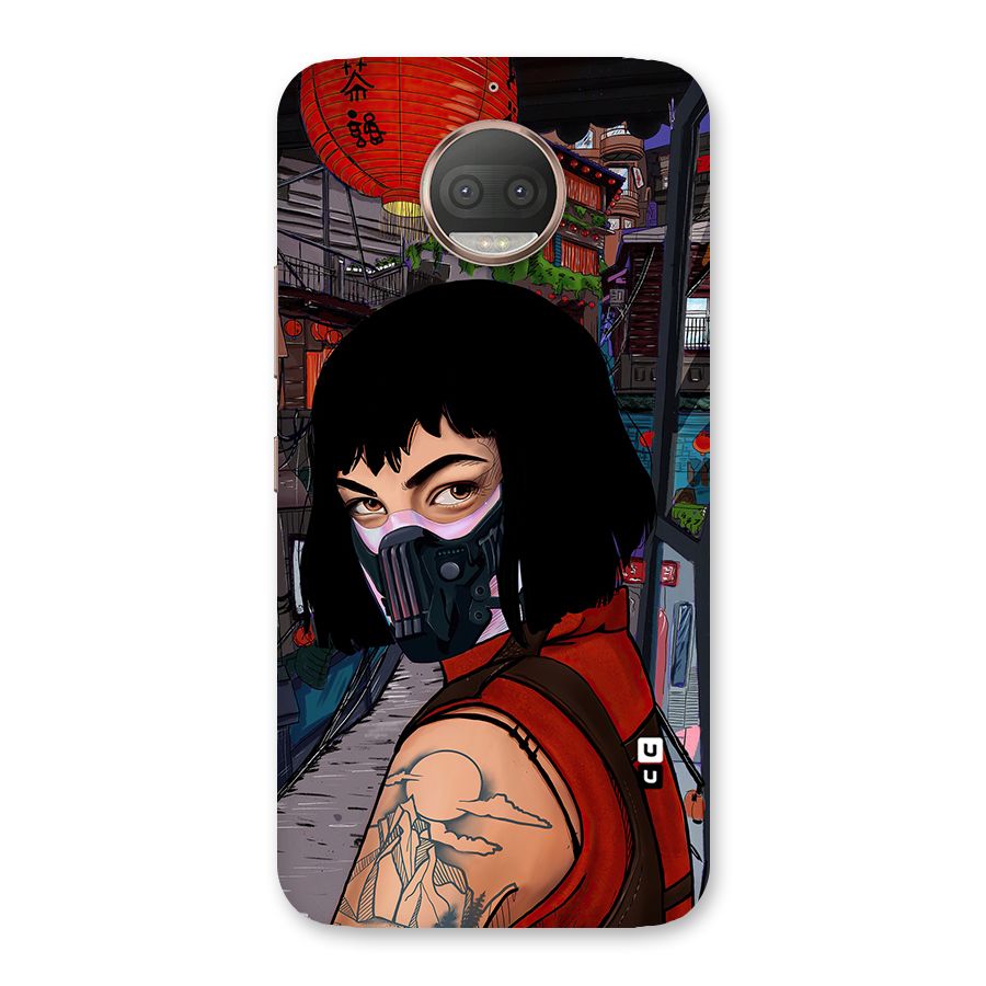 Money Heist Tokyo Mask Back Case for Moto G5s Plus