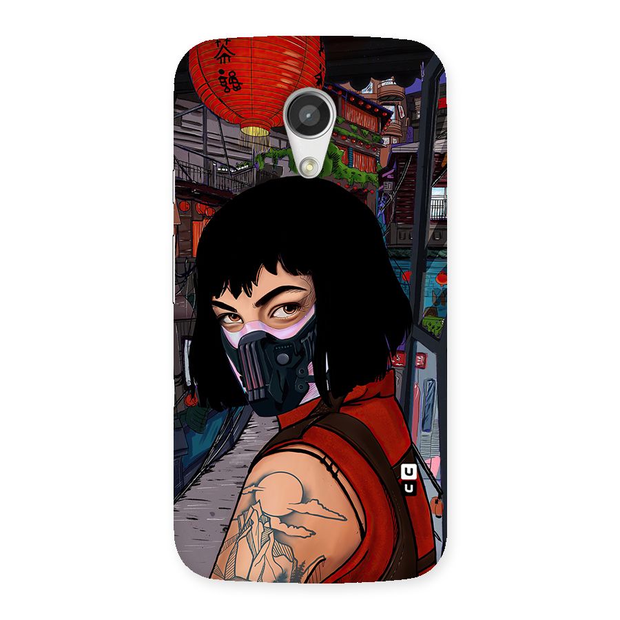 Money Heist Tokyo Mask Back Case for Moto G 2nd Gen