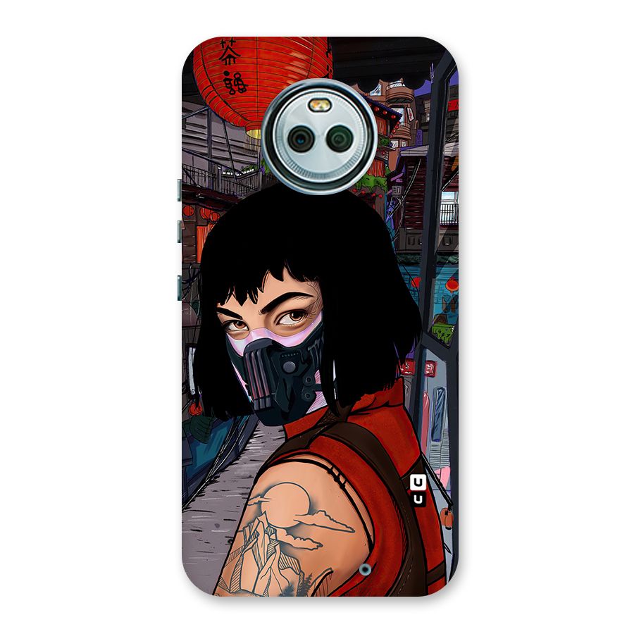 Money Heist Tokyo Mask Back Case for Moto X4