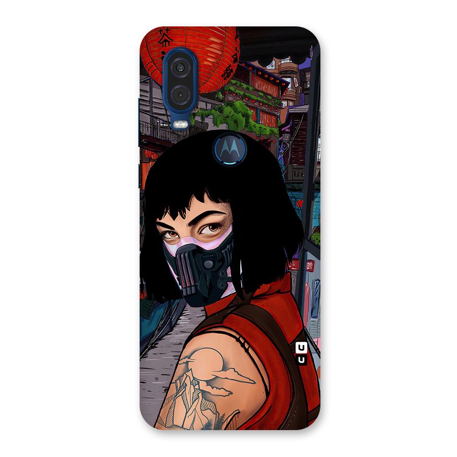 Money Heist Tokyo Mask Back Case for Motorola One Vision