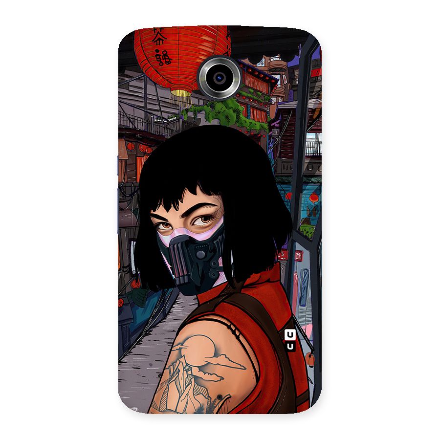 Money Heist Tokyo Mask Back Case for Nexsus 6