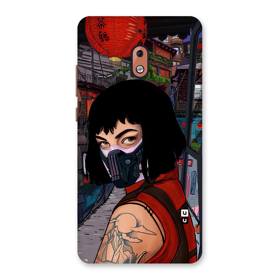 Money Heist Tokyo Mask Back Case for Nokia 2.1