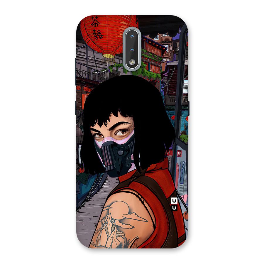 Money Heist Tokyo Mask Back Case for Nokia 2.3