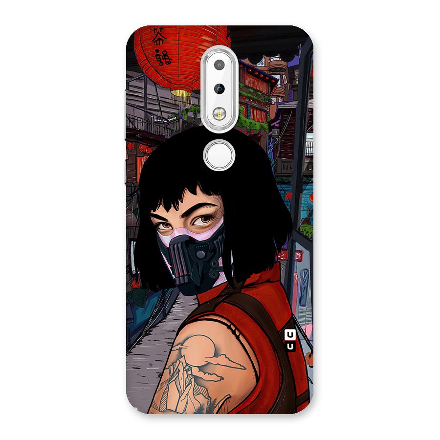 Money Heist Tokyo Mask Back Case for Nokia 6.1 Plus