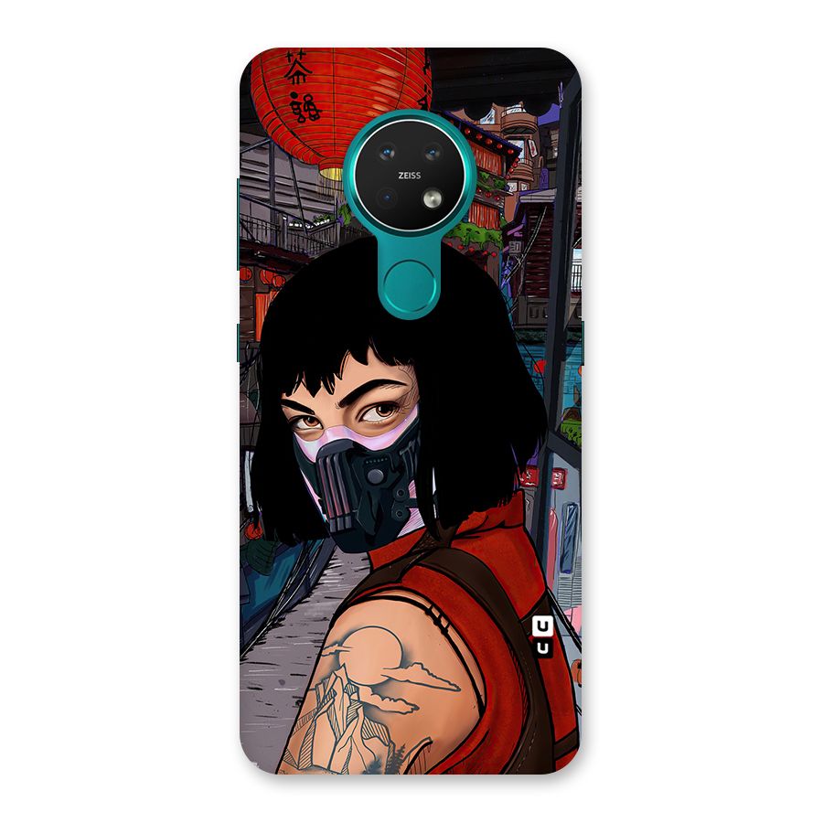 Money Heist Tokyo Mask Back Case for Nokia 7.2