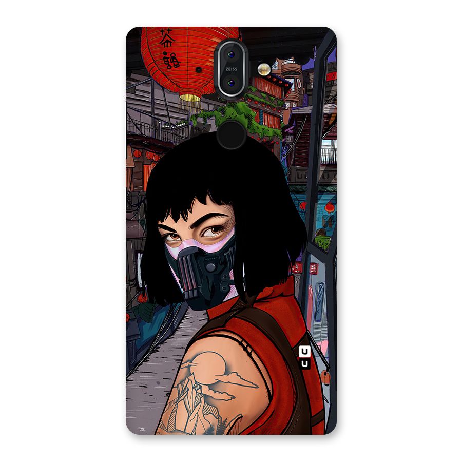 Money Heist Tokyo Mask Back Case for Nokia 8 Sirocco