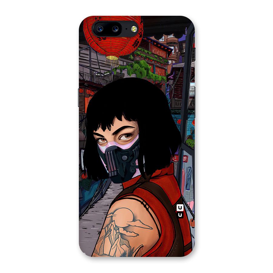 Money Heist Tokyo Mask Back Case for OnePlus 5