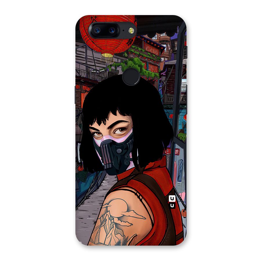 Money Heist Tokyo Mask Back Case for OnePlus 5T