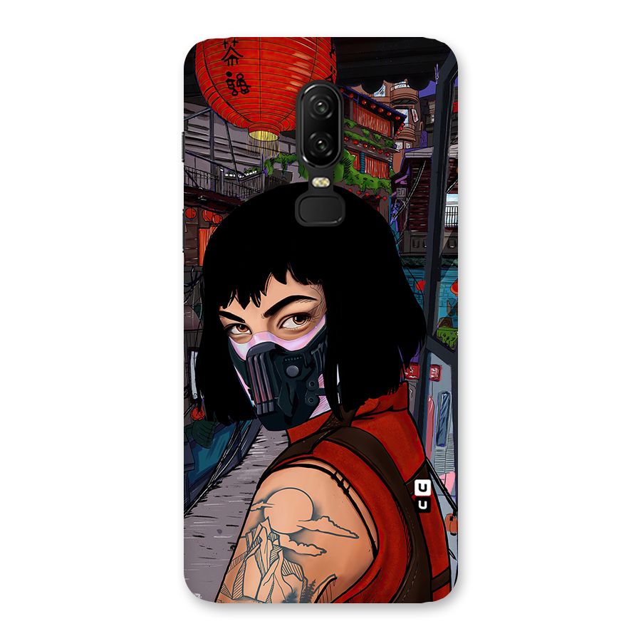 Money Heist Tokyo Mask Back Case for OnePlus 6