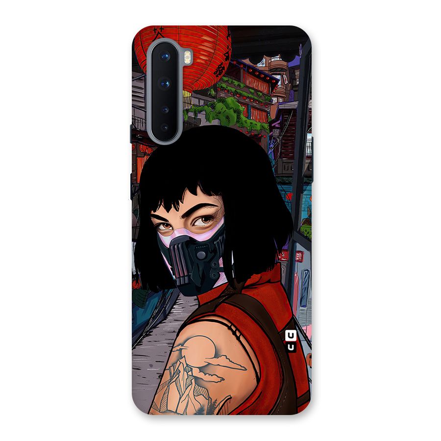 Money Heist Tokyo Mask Back Case for OnePlus Nord