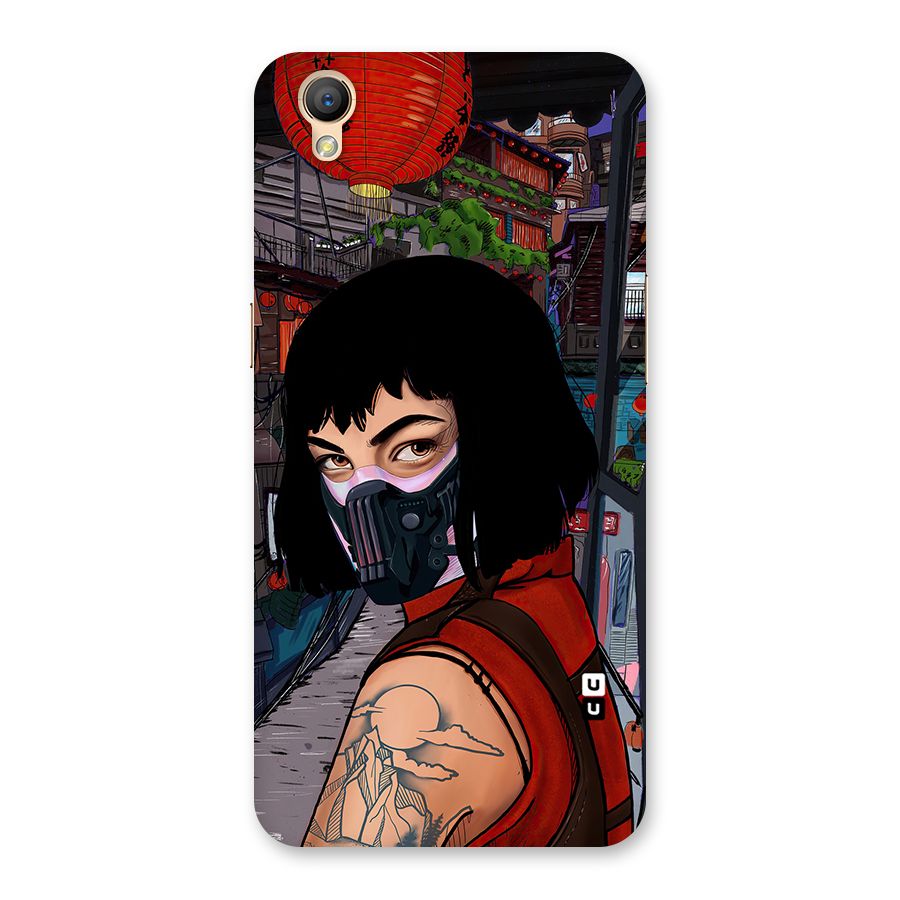 Money Heist Tokyo Mask Back Case for Oppo A37