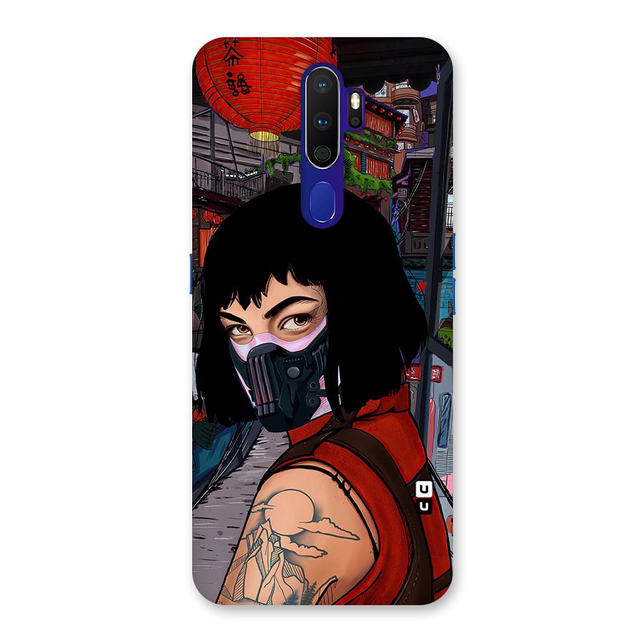 Money Heist Tokyo Mask Back Case for Oppo A9 (2020)