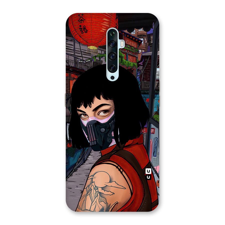 Money Heist Tokyo Mask Back Case for Oppo Reno2 Z